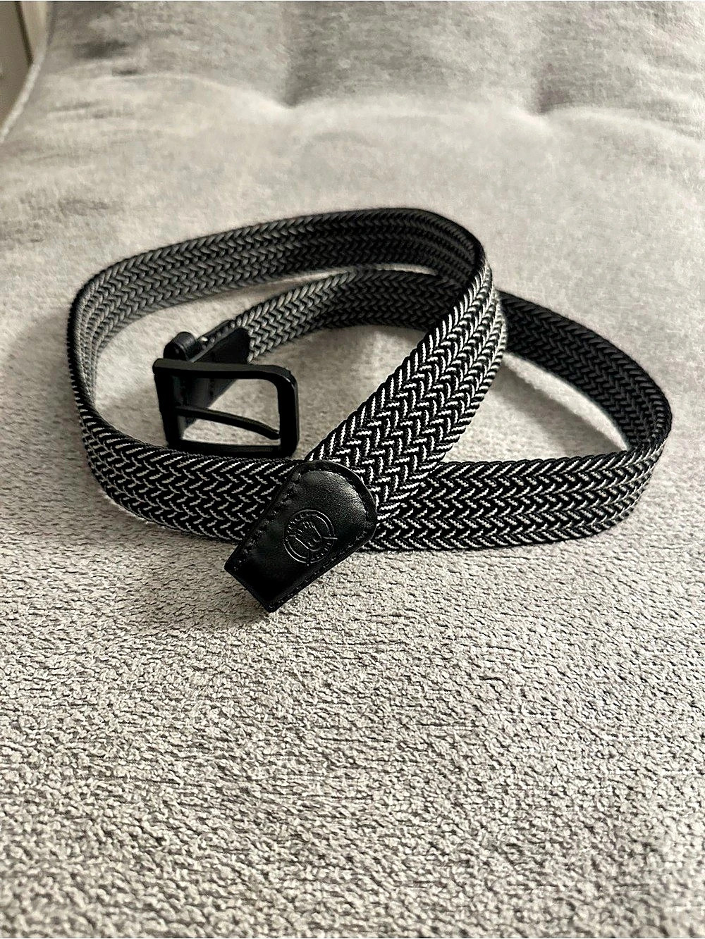 Ghost Golf Braided Belt in Black Size 40 never worn